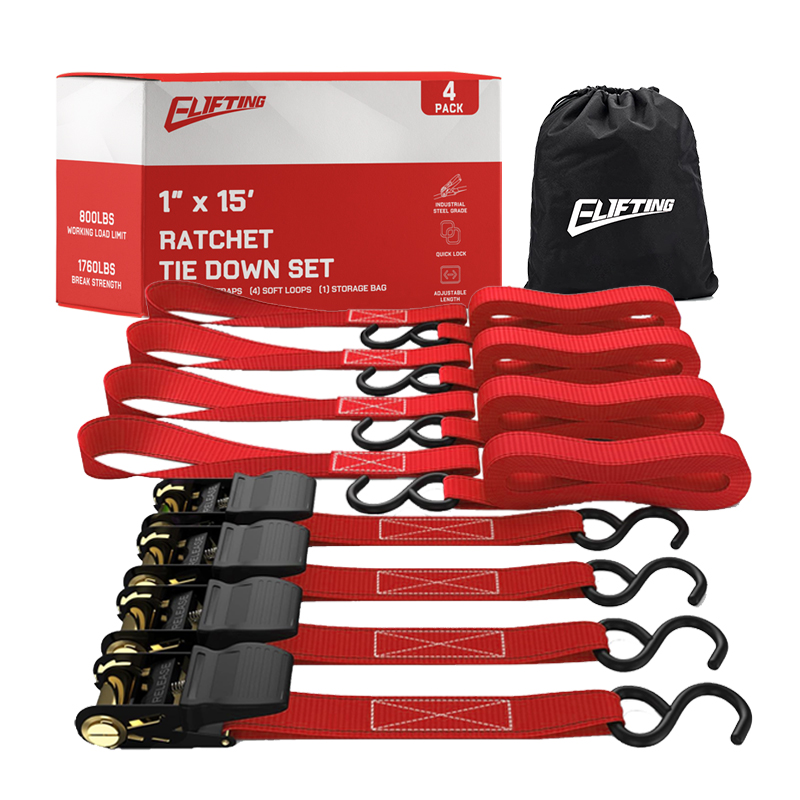 Conjunto de unión de trinquete de 1 ″ x 15 ″ （4 paquete）